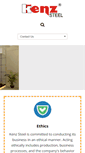 Mobile Screenshot of kenzindia.com
